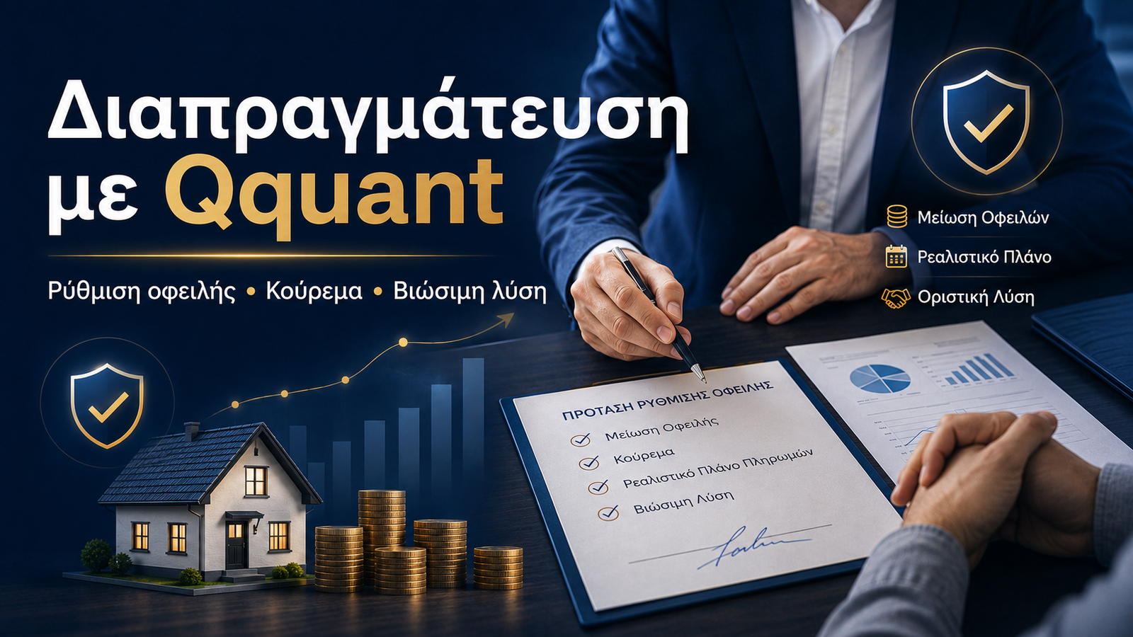 Διαπραγμάτευση με Qquant για ρύθμιση οφειλής