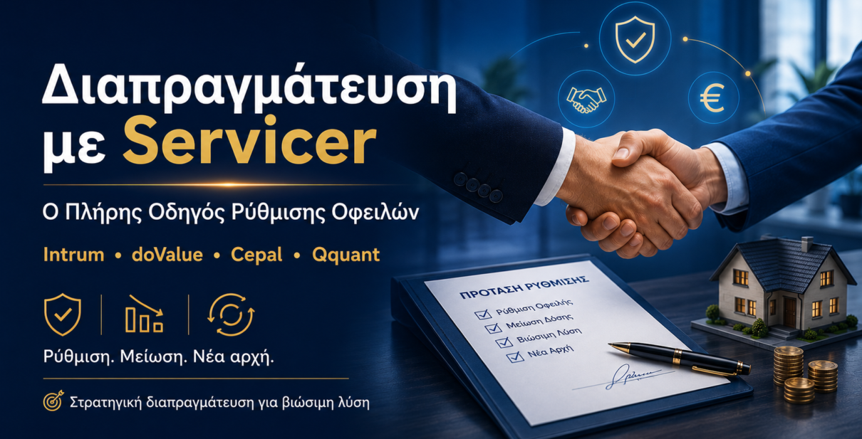 Διαπραγμάτευση με servicer για ρύθμιση οφειλής