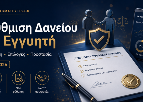 Ρύθμιση δανείου με εγγυητή και έλεγχος ευθύνης